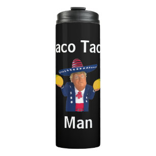 Taco Taco Man Thermal Tumbler Thermosbeker