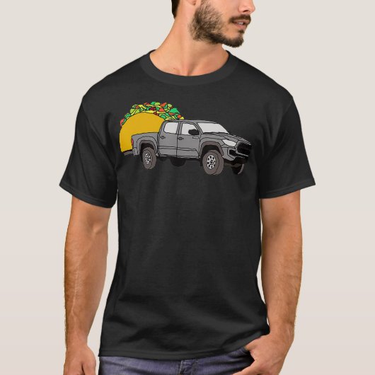 Taco Tacoma TRD Prerunner 4X4 Road 4WD T-shirt (Voorkant)