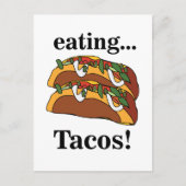 Taco Tacos Eten Grappig  Briefkaart (Voorkant)