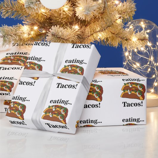 Taco Tacos Grappige Verjaardag Cadeaupapier (Feestdagen)
