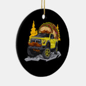 Taco Tacos Truck TRD Overlanding Overland 4x4 Truc Keramisch Ornament (Rechts)