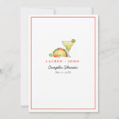 Taco & Tequila Fiseta 'Raad wie'-schoenenspel Kaart (Achterkant)