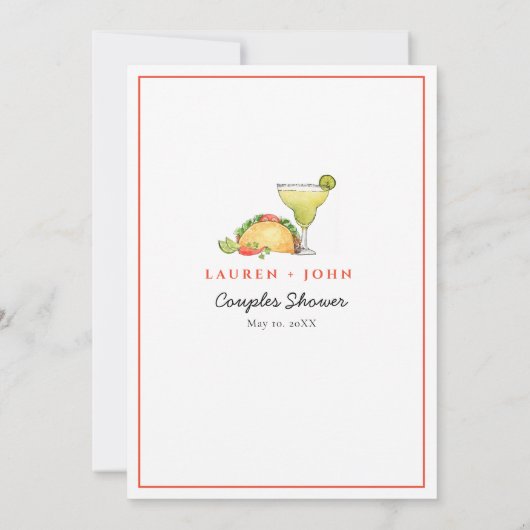 Taco & Tequila Fiseta Vrijgezellenfeest Bingogame Kaart (Achterkant)