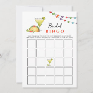 Taco & Tequila Fiseta Vrijgezellenfeest Bingogame Kaart