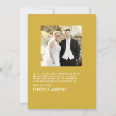 Taco & Tequila Mexicaanse Fiesta bruiloft Bedankkaart (Achterkant)