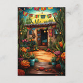 Taco & Tequila Mexican Fiesta Gastgegevens Informatiekaartje (Achterkant)