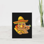 Taco Thanksgiving dag Mexicaans eten Kaart (Voorkant)