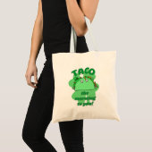 Taco the Morning Funny Saint Patrick Fun Mix Tote Bag (Voorkant (product))
