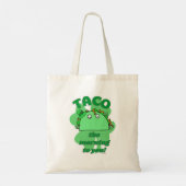 Taco the Morning Funny Saint Patrick Fun Mix Tote Bag (Achterkant)