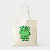 Taco the Morning Funny Saint Patrick Fun Mix Tote Bag (Voorkant)