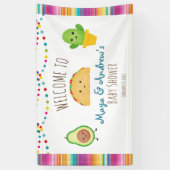 Taco Thégista Welkom Banner Colorful & Cute! (Verticaal)