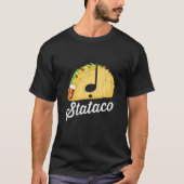 Taco Theory Staccato Stataco Grappige Muziek Ritme T-shirt (Voorkant)
