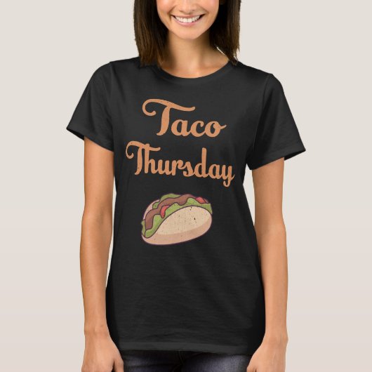 Taco Thursday T-shirt (Voorkant)