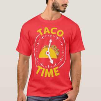 Taco Time Cinco de Mayo Mannen Vrouwen Kinder jong T-shirt