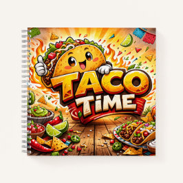 Taco Time - Fiesta Fiasco - Foodie Fiends Notitieboek