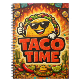 Taco Time - Fiesta Fiasco - Foodie Vrienden Notitieboek