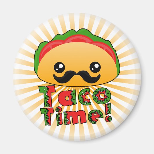 Taco Time Magneet (Voorkant)