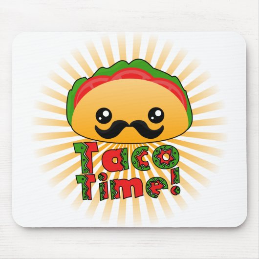 Taco Time Muismat (Voorkant)