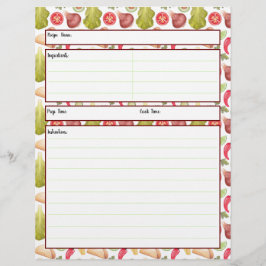 Taco Time Recipe-blad