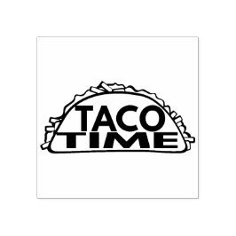 Taco Time Rubberstempel