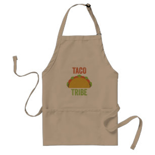 Taco Tribe/Funny Quote Food Standaard Schort