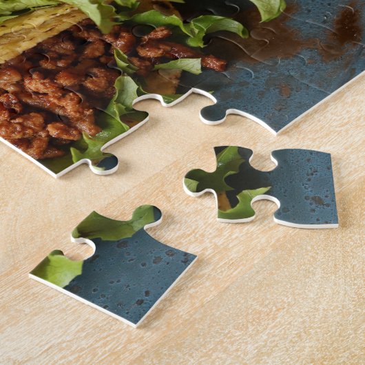 Taco Trio Yummy Legpuzzel (Zijkant)