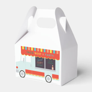Taco Truck Fiesta Birthday party gunstige box Bedankdoosjes