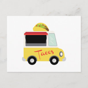 Taco Truck Food Briefkaart