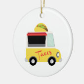 Taco Truck Food Keramisch Ornament (Links)