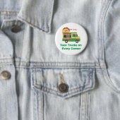 Taco Trucks op Elke hoek: Hillary 2016 Ronde Button 5,7 Cm (In situ)