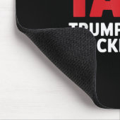 Taco Trump Always Chickens Out Muismat (Hoek)
