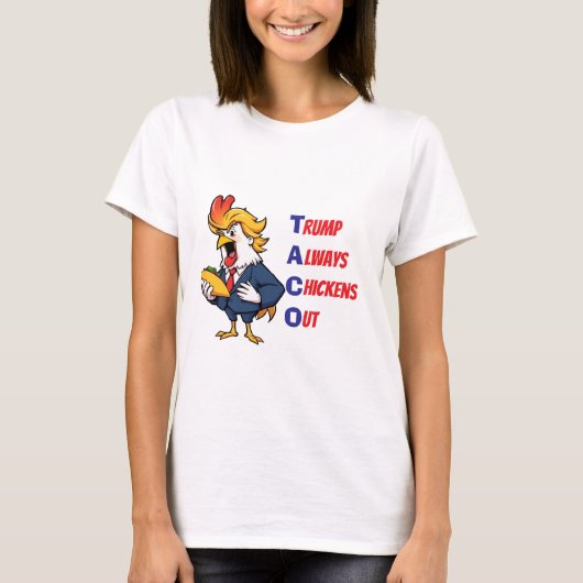 Taco Trump Chicken T-shirt (Voorkant)