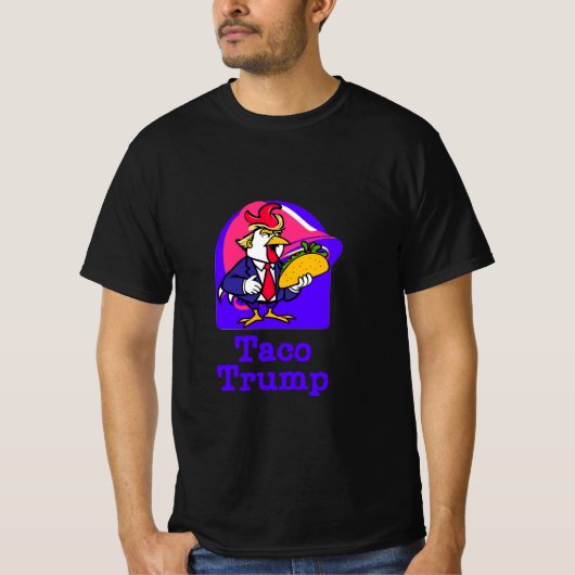 Taco Trump Chicken T-shirt (Voorkant)