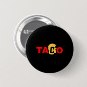 Taco Trump Geeft Altijd Op  Ronde Button 5,7 Cm (Voorkant /achterkant)