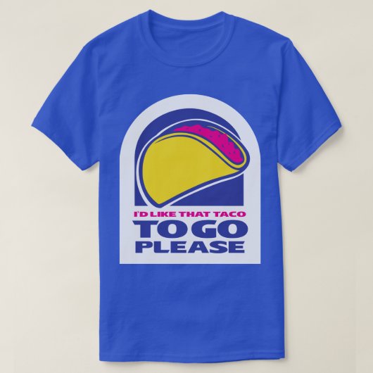 taco trump haalt taco altijd uit de kast t-shirt (Design voorkant)