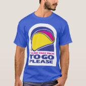 taco trump haalt taco altijd uit de kast t-shirt (Voorkant)