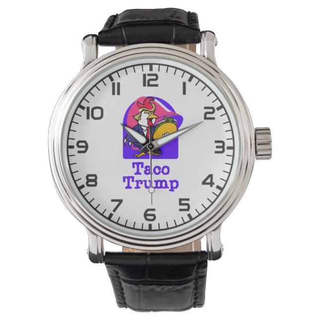 Taco Trump Horloge (Voorkant)