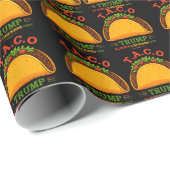 Taco Trump kipt altijd grappig uit Cadeaupapier (Rol Hoek)