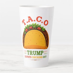 Taco Trump kipt altijd grappig uit Latte Mok