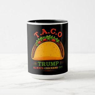 Taco Trump kipt altijd grappig uit Mok