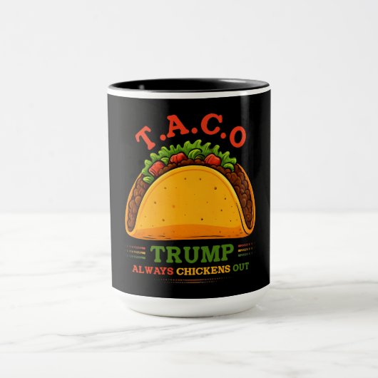 Taco Trump kipt altijd grappig uit Mok (Midden)