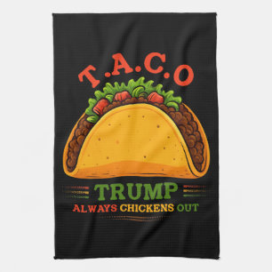 Taco Trump kipt altijd grappig uit Theedoek