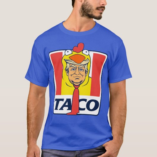 TACO Trump kipt altijd grappige kiptaco's uit T-shirt (Voorkant)