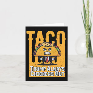 Taco Trump kipt altijd grappige meme uit Trump Ta Kaart