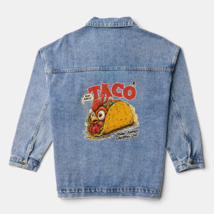 TACO Trump kipt altijd grappige politieke Denim Jacket