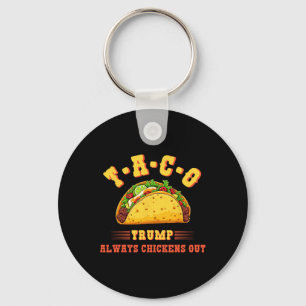 Taco Trump kipt altijd grappige politieke tv uit Sleutelhanger