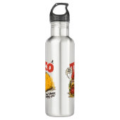 TACO Trump kipt altijd grappige politieke Waterfles (Voorkant)