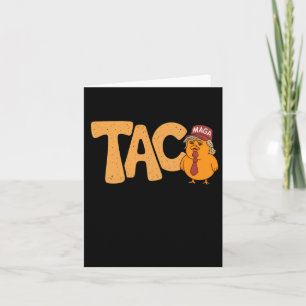 Taco Trump kipt altijd grappige trendy kip uit Kaart