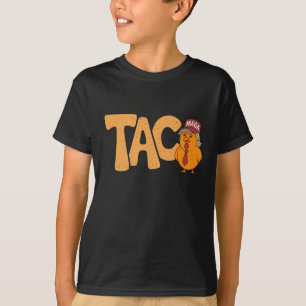 Taco Trump kipt altijd grappige trendy kip uit T-shirt