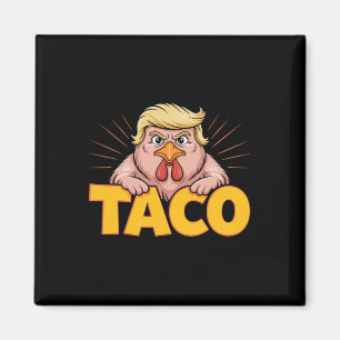 Taco Trump kipt altijd politieke humor uit de kast Magneet